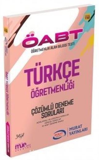 2016 ÖABT Türkçe Öğretmenliği Çözümlü Deneme Soruları (10 Adet ) (Kod:1182)