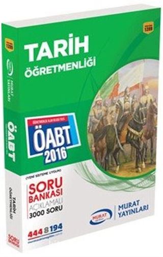 2016 ÖABT Tarih Öğretmenliği Soru Bankası