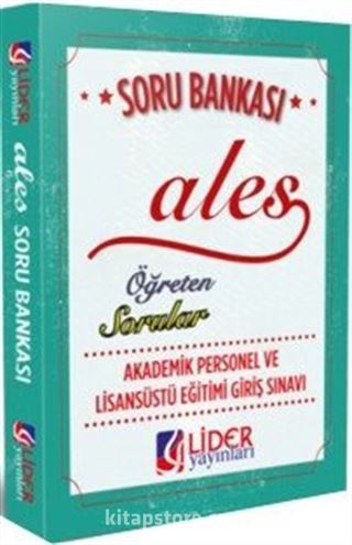 2016 ALES Soru Bankası Öğreten Sorular