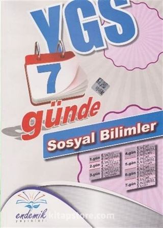 YGS 7 Günde Sosyal Bilimler