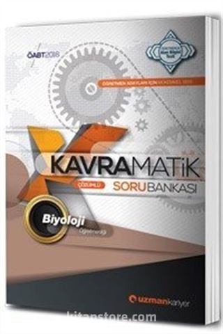 2016 ÖABT Biyoloji Kavramatik Soru Bankası (Tamamı Çözümlü)