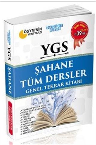 YGS Şahane Tüm Dersler Genel Tekrar Kitabı