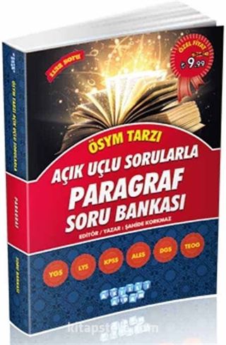 ÖSYM Tarzı Açık Uçlu Sorularla Paragraf Soru Bankası