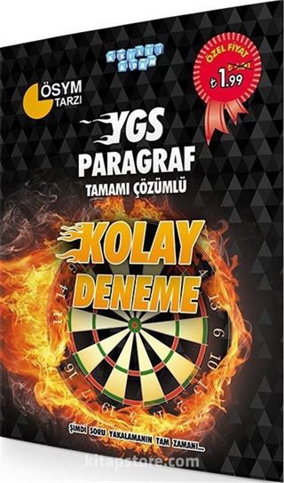 YGS Paragraf Kolay Deneme Sınavı