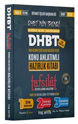 2024 DHBT Tafsilat Konu Anlatımlı Hazırlık Kitabı