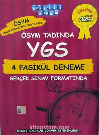 ÖSYM Tadında YGS 4 Fasikül Deneme