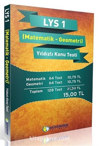 LYS 1 Matematik-Geometri Yıldızlı Konu Testi