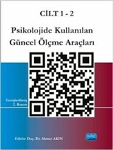 Psikolojide Kullanılan Güncel Ölçme Araçları (2 Cilt Kutulu)