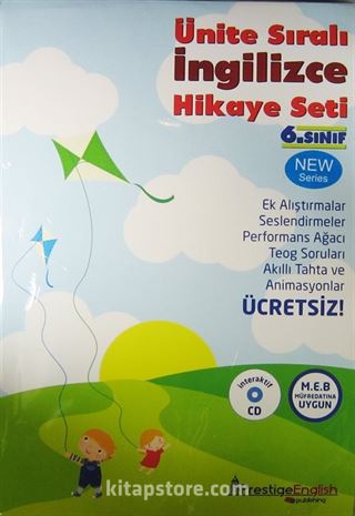 6. Sınıf Ünite Sıralı İngilizce Hikaye Seti