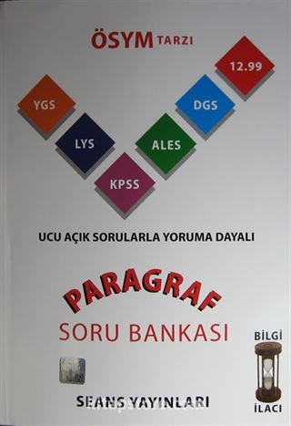 ÖSYM Tarzı Paragraf Soru Bankası (YGS-LYS-KPSS-ALES-DGS)