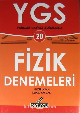 YGS 20 Fizik Denemeleri