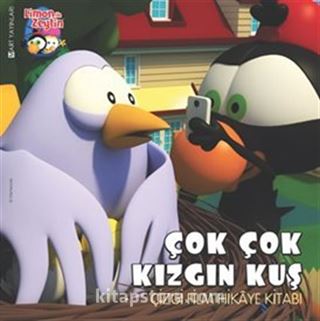 Limon ile Zeytin / Çok Çok Kızgın Kuş Çizgi Film Hikaye Kitabı