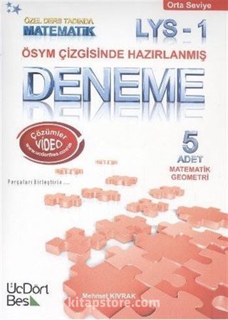 LYS 1 ÖSYM Çizgisinde Hazırlanmış Matematik Deneme (Orta Seviye)