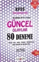 KPSS Tüm Adaylar İçin Güncel Olaylar 80 Deneme