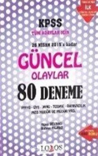 KPSS Tüm Adaylar İçin Güncel Olaylar 80 Deneme