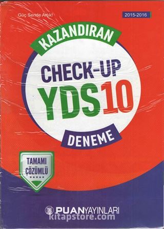 2016 YDS 10 Deneme Tamamı Çözümlü Kazandıran Check-Up