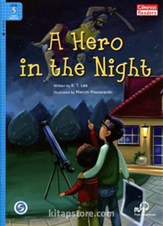 A Hero in the Night +Downloadable Audio (Compass Readers 5) A2