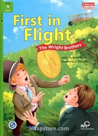 First in Flight: The Wright Brothers +Downloadable Audio (Compass Readers 4) A1