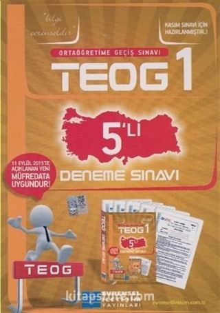 8. Sınıf TEOG 1 5'li Deneme Sınavı