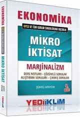 2016 KPSS Ekonomika Tüm Kurum Sınavlarına Hazırlık Mikro İktisat Marjinalizm Ders Notları Çözümlü Sorular Alıştırma Soruları Çıkmış Sorular