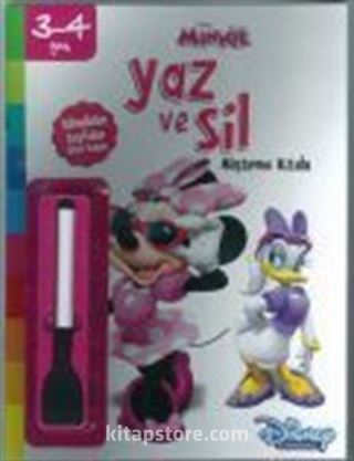 Minnie Yaz ve Sil (3-4 Yaş)