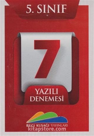 5. Sınıf 7 Yazılı Denemesi