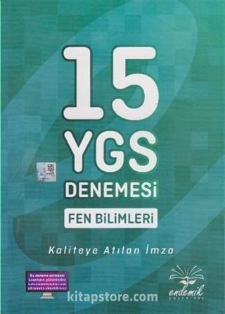 15 YGS Fen Bilimleri Denemesi