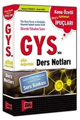 2015 GYS'nin Altın Değerinde Ders Notları