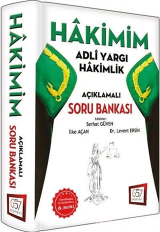 2016 Hakimim Adli Yargı Hakimlik Açıklamalı Soru Bankası