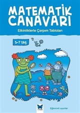 Matematik Canavarı - Etkinliklerle Çarpım Tabloları (5-7 Yaş)