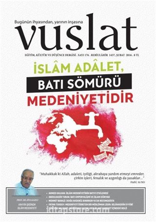 Vuslat Aylık Eğitim ve Kültür Dergisi Sayı:176 Şubat 2016