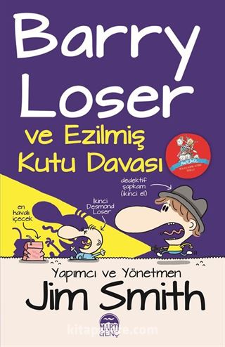 Barry Loser ve Ezilmiş Kutu Davası(Ciltli)