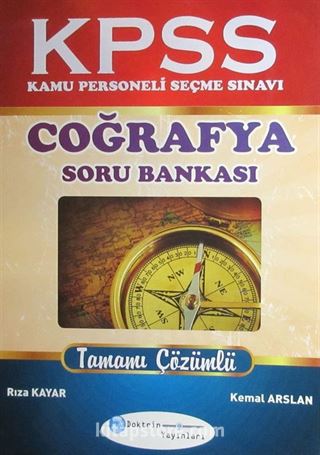 2016 KPSS Coğrafya Soru Bankası Tamamı Çözümlü