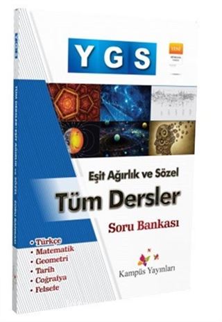 2016 YGS Eşit Ağırlık ve Sözel Tüm Dersler Soru Bankası