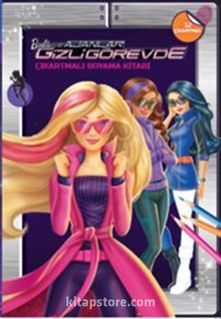 Barbie ve Gizemli Ajanlar - Çıkartmalı Boyama