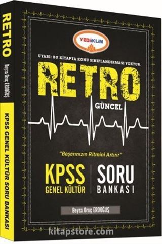 2016 KPSS Retro Genel Kültür Soru Bankası