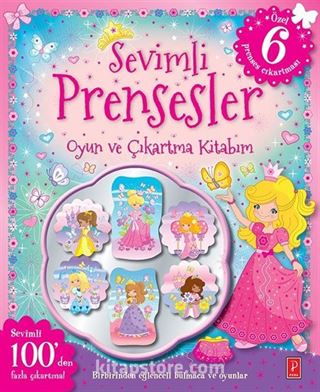 Sevimli Prensesler Oyun ve Çıkartma Kitabım