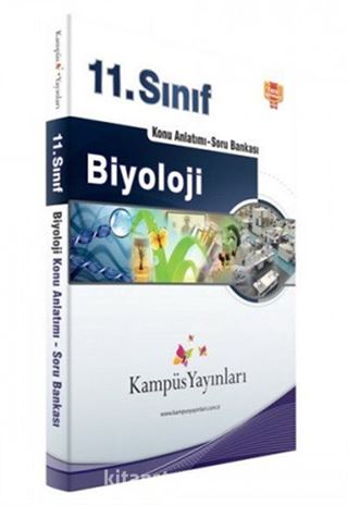 11. Sınıf İleri Biyoloji Konu Anlatımlı Soru Bankası