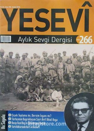 Yesevi Aylık Sevgi Dergisi Sayı: 266 Şubat 2016