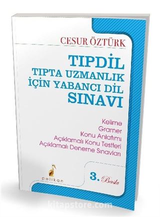 TIPDİL Tıpta Uzmanlık için Yabancı Dil Sınavı