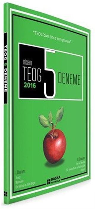 2016 Nisan TEOG 5 Deneme