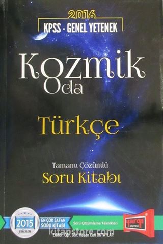 2016 KPSS Kozmik Oda Türkçe Tamamı Çözümlü Soru Bankası