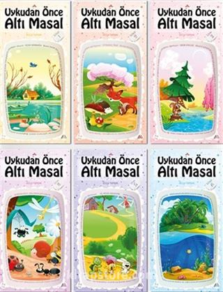 Uykudan Önce Altı Masal Seti (6 Kitaplık Set)