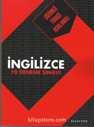 İngilizce 10 Deneme Sınavı