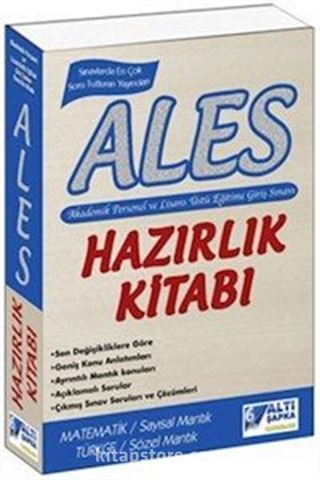 ALES Hazırlık Kitabı (Matematik-Türkçe)