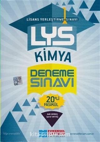 LYS Kimya Deneme Sınavı 20'li Fasikül