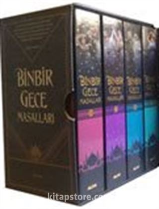 Binbir Gece Masalları (4 Kitap Birarada Kutulu)