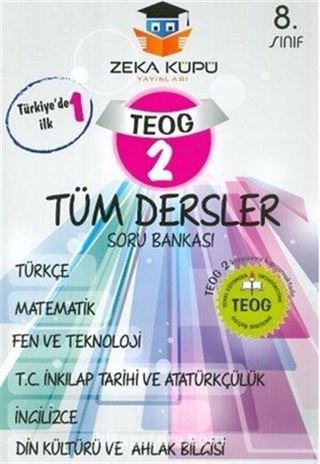 8. Sınıf TEOG 2 Tüm Dersler Soru Bankası