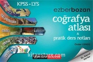 2016 KPSS-LYS Ezberbozan Coğrafya Atlası Pratik Ders Notları