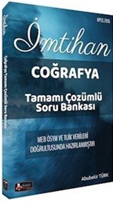 2016 KPSS Coğrafya Tamamı Çözümlü Soru Bankası